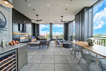 Rooftop terrace